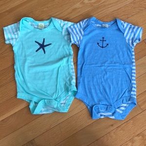 Beach/ Summer Baby Onesies